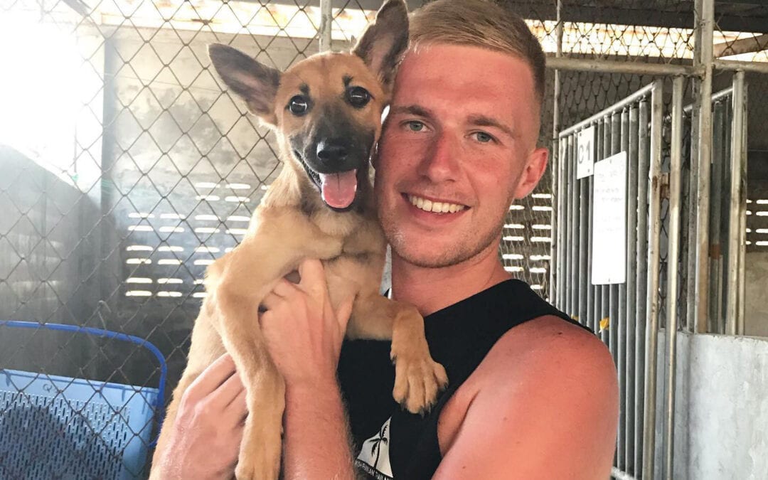 Covid Cupid: How volunteer Mark Jeffries found love at LAW